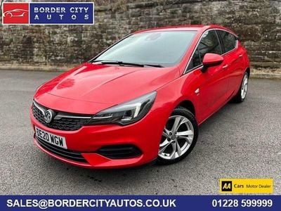 Used Vauxhall Astra SRi 145 HP (106 kW) 2020 Red Hatchback