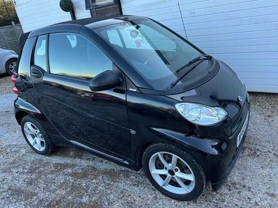 Black Used 2010 Smart ForTwo Cabrio Pulse Cabriolet | £2,695 (Good price)