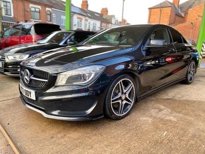 Black Used 2015 Mercedes CLA250 AMG Sedan | £7,295