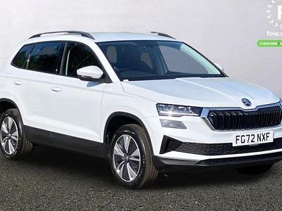 Used Skoda Karoq SE Drive 116 HP (85 kW) 2022 White SUV