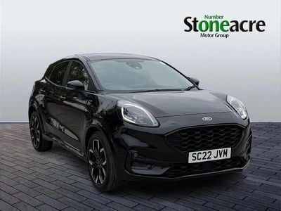 Black Used 2022 Ford Puma ST-Line X SUV | £14,495 (Fair price)