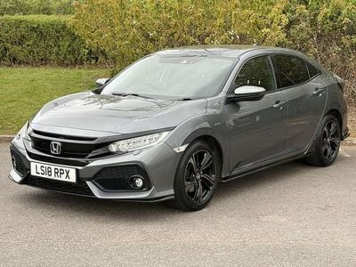 Begagnad Honda Civic Sport 182 HK (133 kW) 2018 Grå Halvkombi
