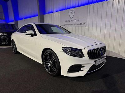 Used Mercedes E220 AMG Line Premium 194 HP (142 kW) 2020 White Coupe