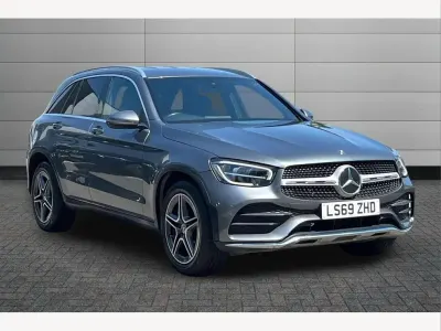 Used Mercedes GLC220 AMG line 191 HP (140 kW) 2019 Grey SUV