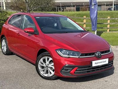 Second-hand VW Polo Style 95 CP (69 kW) 2022 Roșu Hatchback