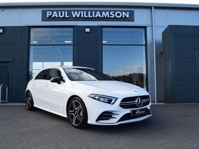 Used Mercedes A35 AMG AMG 306 HP (225 kW) 2019 White Hatchback