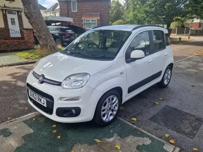 Used Fiat Panda Lounge 69 HP (50 kW) 2013 White Hatchback