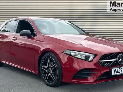 Used Mercedes A180 AMG Line Premium 136 HP (100 kW) 2023 Red
