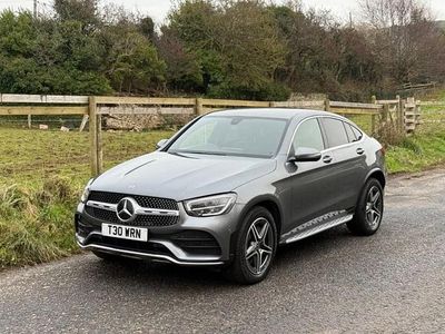 Grey Used 2019 Mercedes GLC220 AMG line Coupe | £25,995 (A bit pricey)