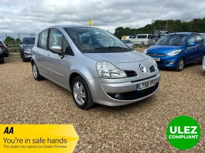 Used Renault Grand Modus Dynamique 100 HP (73 kW) 2008 Silver MPV