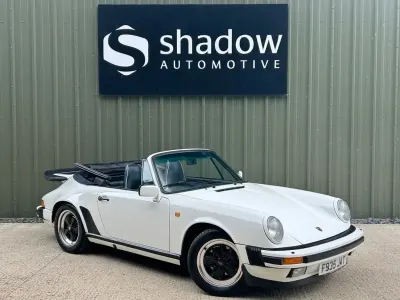 Used Porsche 911 Carrera Cabriolet Sport 231 HP (169 kW) 1988 White Cabriolet