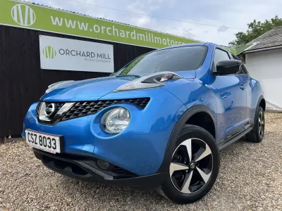 Used Nissan Juke 112 HP (82 kW) 2019 Blue SUV