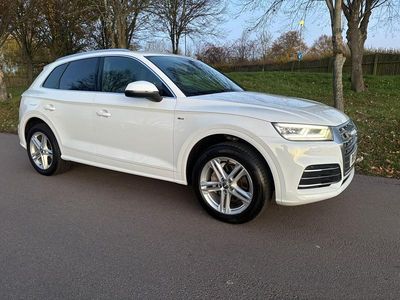 White Used 2019 Audi Q5 S-Line SUV | £20,500 (Good price)