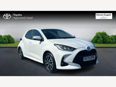 Usata Toyota Yaris Hybrid Design 2022 Bianco Utilitaria