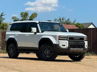 New Toyota Land Cruiser 2025 White SUV