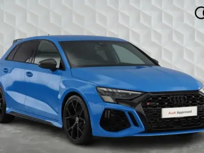Used Audi RS3 Sport 400 HP (294 kW) 2022 Blue Sedan