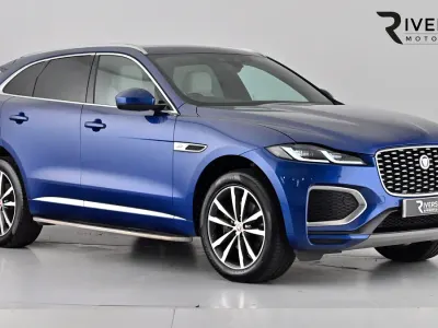 Used Jaguar F-Pace R-Dynamic 204 HP (150 kW) 2022 Bluefire blue SUV