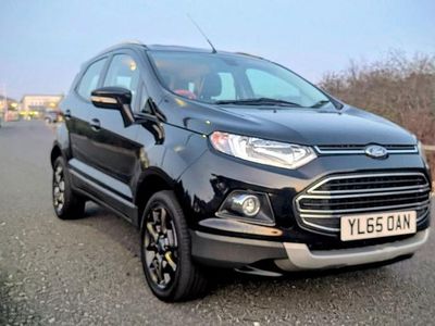 Used Ford Ecosport Titanium 125 HP (91 kW) 2016 Black SUV