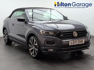 Grey Used 2021 VW T-Roc Cabriolet R-line Cabriolet | £17,950 (Good price)