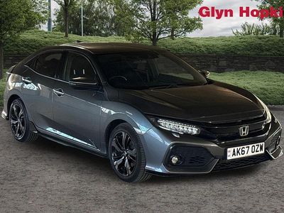 Grey Used 2017 Honda Civic Sport Hatchback | £15,488 (Fair price)