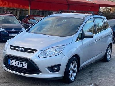 Silver Used 2013 Ford Grand C-Max Zetec MPV | £3,795 (Fair price)