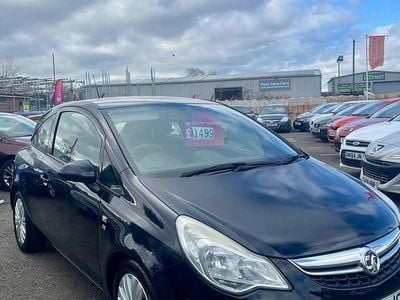 Used Vauxhall Corsa Excite 2011 Black Hatchback