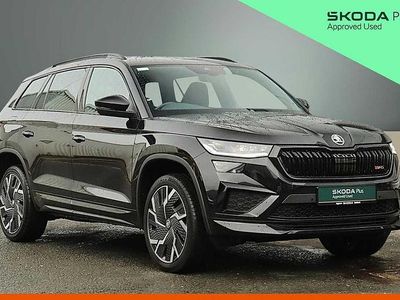 Używany Skoda Kodiaq vRS 180 KM (132 kW) 2024 Czarny SUV