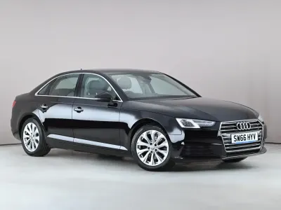 Used Audi A4 S-Line 150 HP (110 kW) 2016 Black Sedan