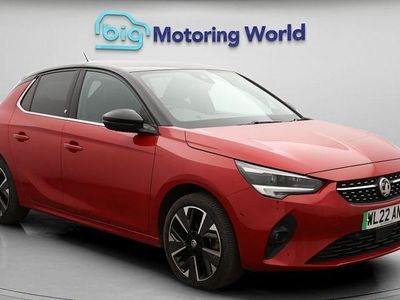 Used Vauxhall Corsa-e Elite 100 kW (136 HP) 2022 Red Hatchback