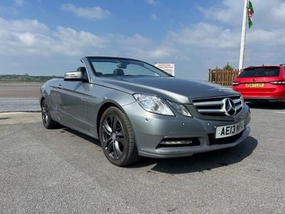 Used Mercedes E220 SE 2013 Silver Cabriolet