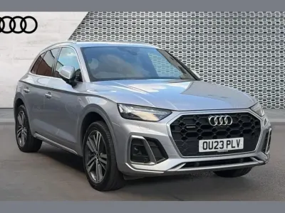 Used Audi Q5 S-Line 204 HP (150 kW) 2023 Silver SUV