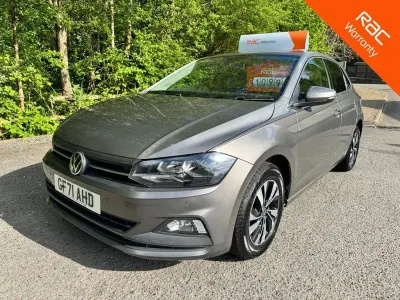 Used VW Polo Match 95 HP (69 kW) 2021 Grey Hatchback