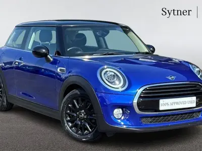 Used Mini Cooper Hatch 136 HP (100 kW) 2018 Blue Hatchback