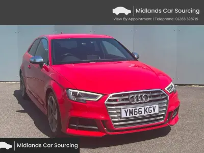 Used Audi A3 Comfort 310 HP (228 kW) 2017 Red Hatchback