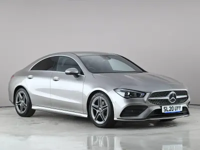 Usado Mercedes CLA180 AMG line 2020 Prateado Sedan