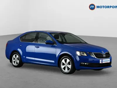 Used Skoda Octavia SE Technology 116 HP (85 kW) 2019 Blue Hatchback