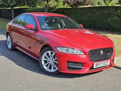 Used Jaguar XF R-Sport 180 HP (132 kW) 2017 Red Sedan
