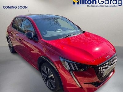 Used Peugeot e-208 Premium 100 kW (136 HP) 2022 Red Hatchback