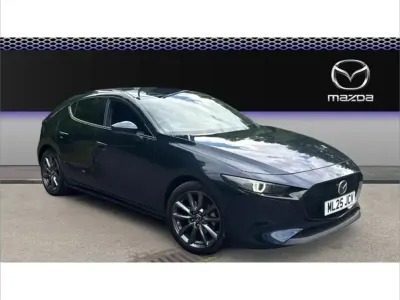 Used Mazda 3 Exclusive-Line 138 HP (101 kW) 2025 Blue Hatchback
