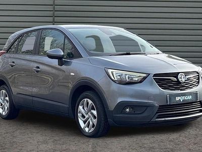 Used Vauxhall Crossland X S 110 HP (80 kW) 2018 Grey SUV
