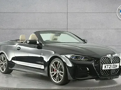 Used BMW M440 Comfort Edition 374 HP (275 kW) 2021 Black Sedan