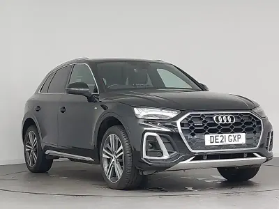 Used Audi Q5 S-Line 204 HP (150 kW) 2021 Black SUV