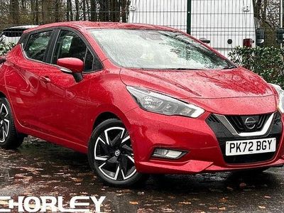 Red Used 2022 Nissan Micra Acenta Hatchback | £11,869 (Fair price)