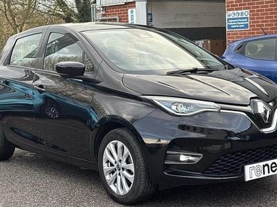 Black Used 2021 Renault Zoe Iconic Hatchback | £10,168 (Fair price)