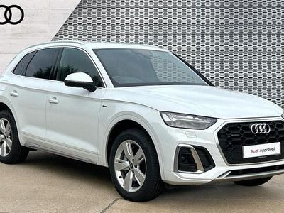 White Used 2022 Audi Q5 S-Line SUV | £27,890 (Good price)