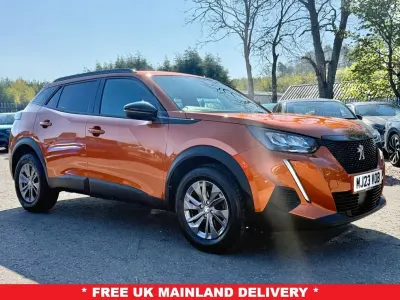 Used Peugeot 2008 Active+ 100 HP (73 kW) 2023 Orange SUV