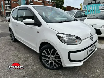 Used VW up! 2014 White Hatchback