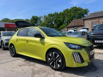 Used Peugeot 208 Allure 2024 Yellow Hatchback