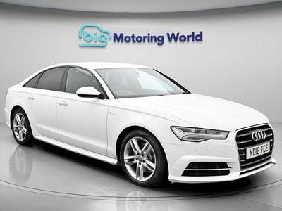 Used Audi A6 S-Line 190 HP (139 kW) 2018 White Sedan