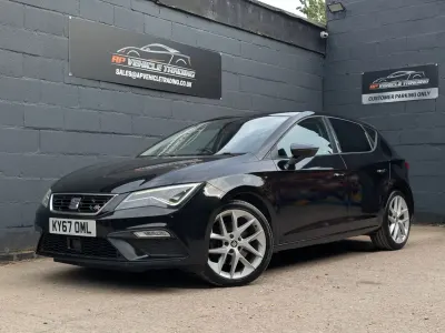 Used Seat Leon FR 184 HP (135 kW) 2017 Black Hatchback